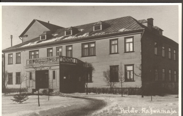 fotokoopia, Paide Rahvamaja 1930-ndatel a.