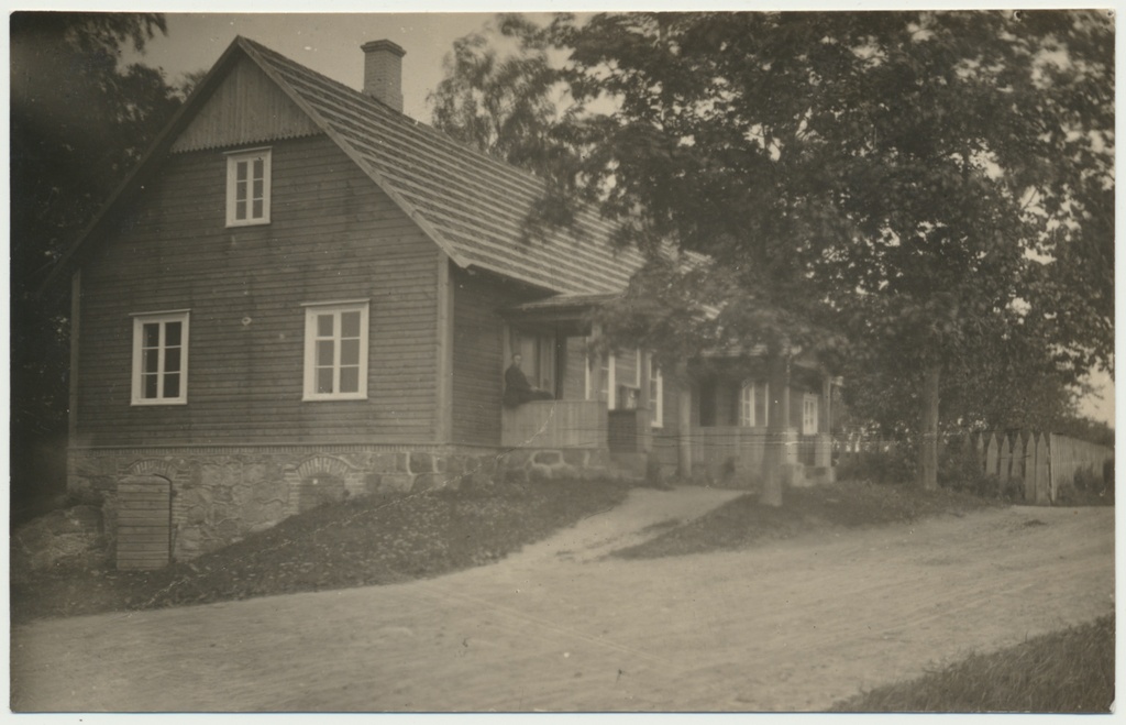 foto Halliste khk Kaarli vallamaja (Rimmu) u 1925