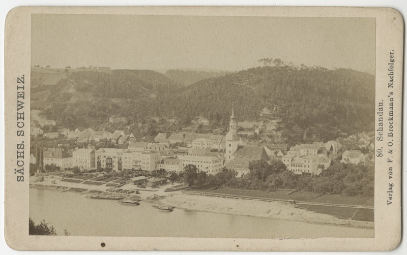 Panoraamvaade Bad Schandau linnale