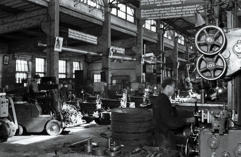 ETKVL-i Masinatehase sisevaade.