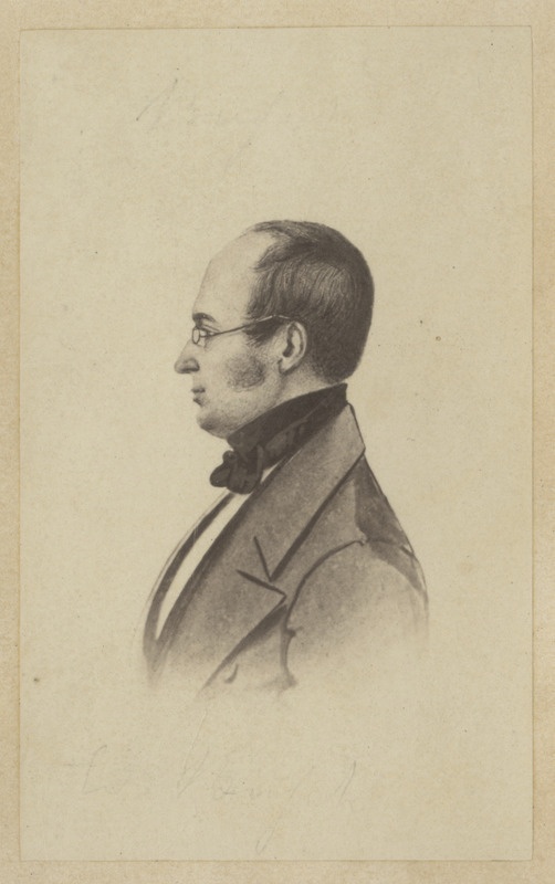 Korporatsiooni "Livonia" liige Wilhelm Büsch, repro litograafiast