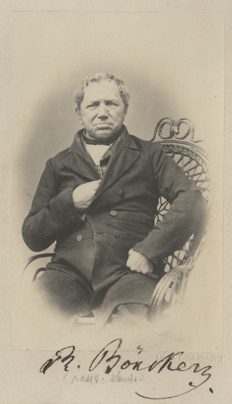 Korporatsiooni "Livonia" vilistlane Reinhold Boencken, portreefoto