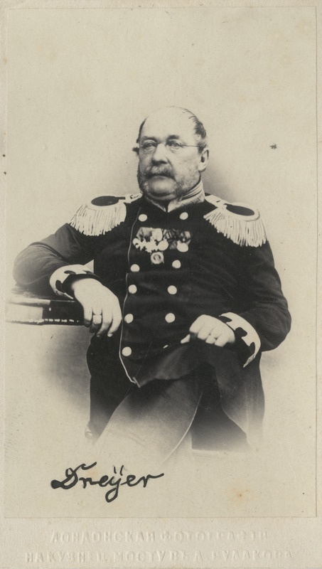 Korporatsiooni "Livonia" vilistlane August Dreyer, portreefoto