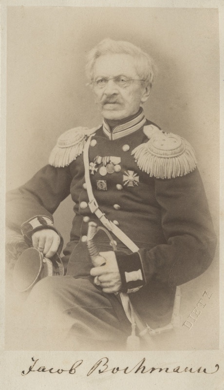Korporatsiooni "Livonia" vilistlane Jacob Bochmann, portreefoto