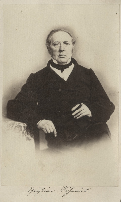 Korporatsiooni "Livonia" vilistlane Christian von Schmid, portreefoto