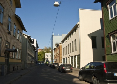 Kelmiküla, vaade Sügise tänava keskelt Toompea suunas. rephoto