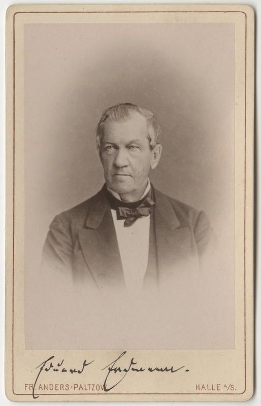 Korporatsiooni "Livonia" vilistlane Eduard Erdmann, portreefoto
