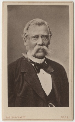 Korporatsiooni "Livonia" vilistlane Otto von Transehe, portreefoto  duplicate photo