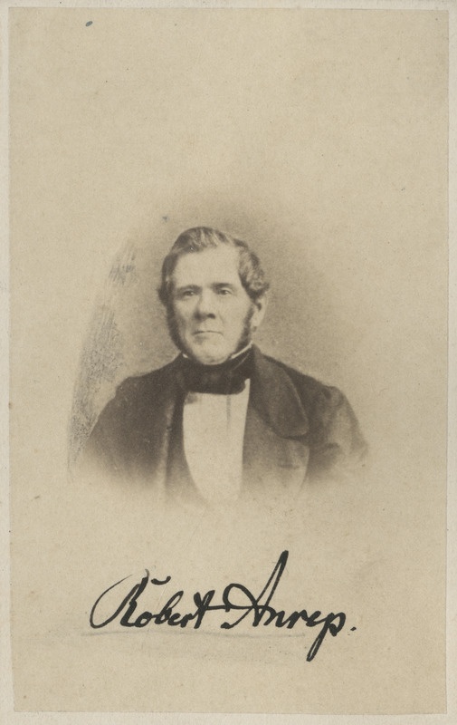 Korporatsiooni "Livonia" vilistlane Robert von Anrep, portreefoto