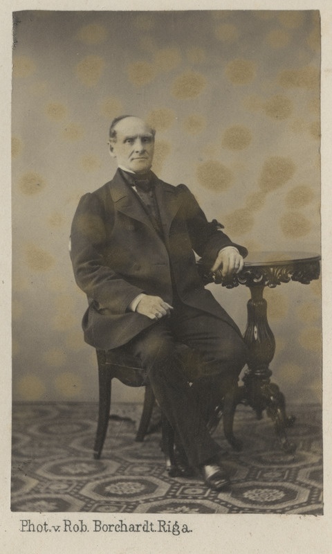 Korporatsiooni "Livonia" vilistlane Guido Boltho von Hohenbach, portreefoto
