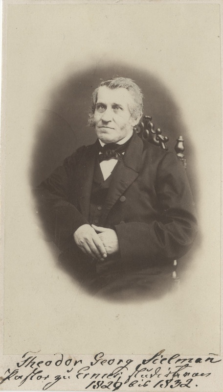 Korporatsiooni "Livonia" vilistlane Theodor Sielmann, portreefoto