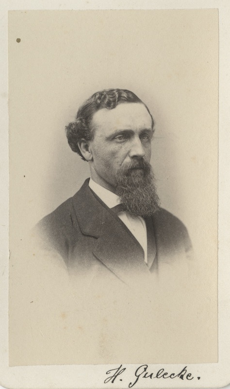 Korporatsiooni "Livonia" vilistlane Hermann Guleke, portreefoto