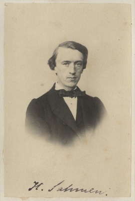 Korporatsiooni "Livonia" vilistlane Heinrich Sahmen, portreefoto  duplicate photo