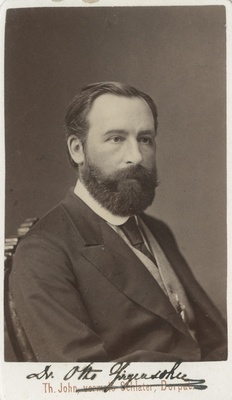 Korporatsiooni "Livonia" vilistlane Otto Girgensohn, portreefoto  duplicate photo