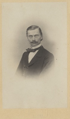 Korporatsiooni "Livonia" vilistlane Samuel Gröhn, portreefoto  duplicate photo
