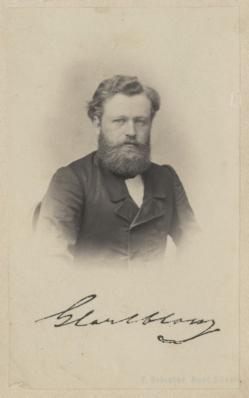 Korporatsiooni "Livonia" vilistlane Gustav Carlblom, portreefoto