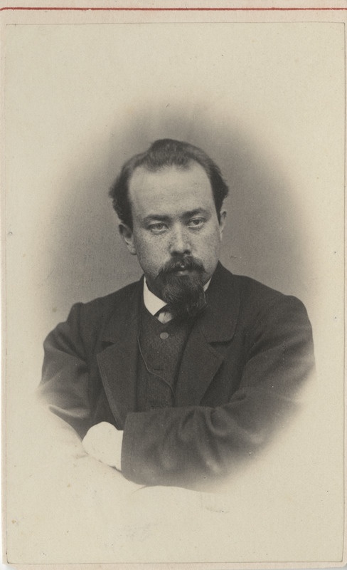 Korporatsiooni "Livonia" vilistlane Heinrich Schöler, portreefoto