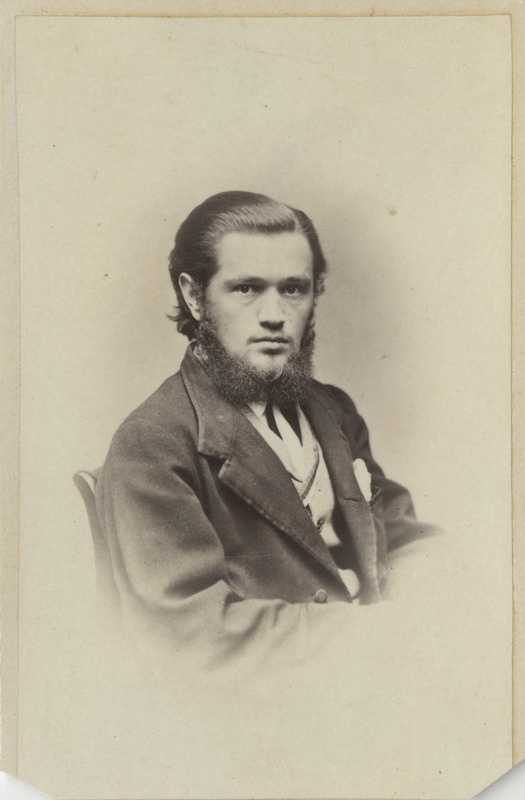 Korporatsiooni "Livonia" liige Hugo Sewigh, portreefoto