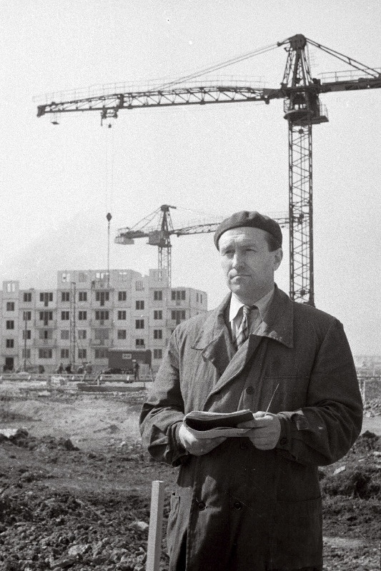 Lenini preemia laureaat, Tallinna Ehitustrusti Raudbetoontoodete Tehase peainsener Paul Veigel.