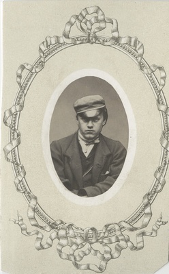 Korporatsiooni "Livonia" liige Joseph von Helmersen, portreefoto  duplicate photo