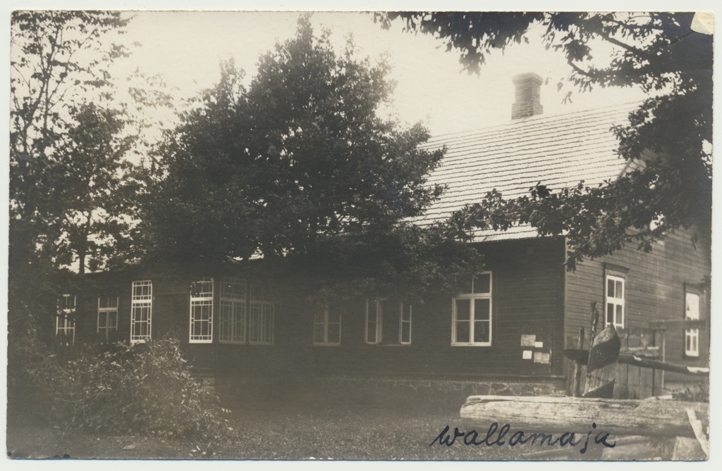 foto Uue-Põltsamaa vallamaja u 1925