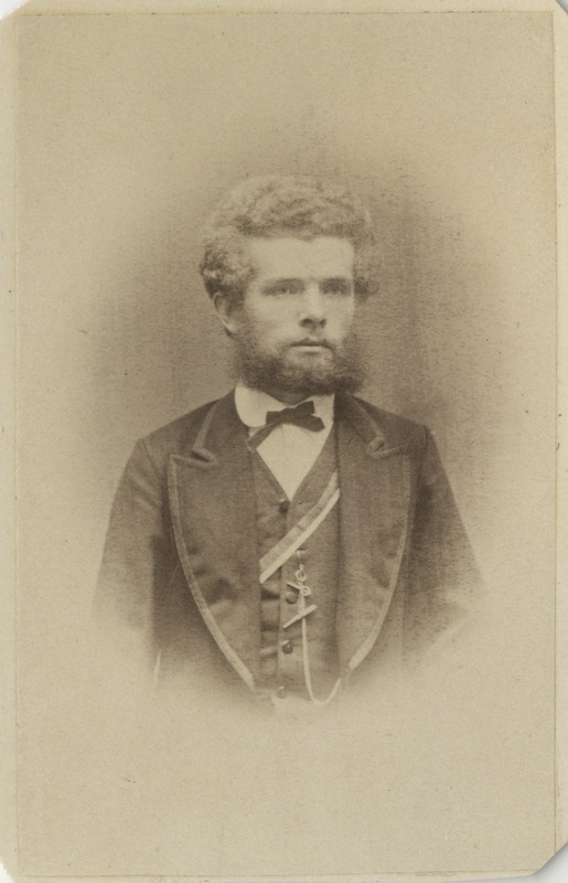 Korporatsiooni "Livonia" liige Paul von Vegesack, portreefoto