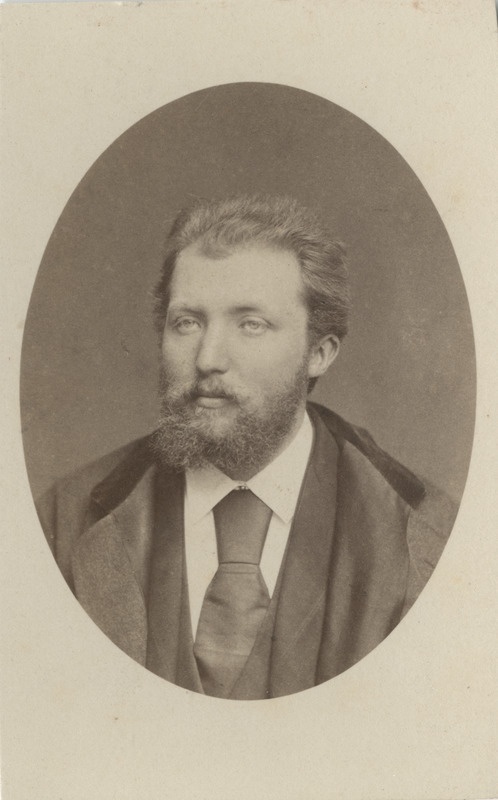 Korporatsiooni "Livonia" vilistlane parun Arthur Maydell, portreefoto