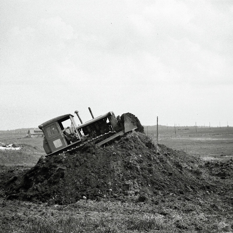 Komposti tegemine Viljandi rajooni Viiratsi sovhoosis