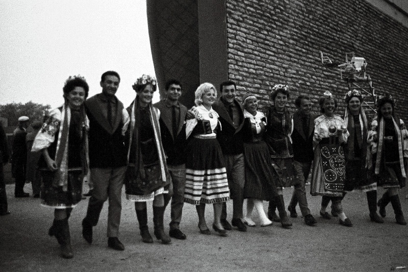 Eesti NSV 1965.a. üldlaulupeost osavõtjad.