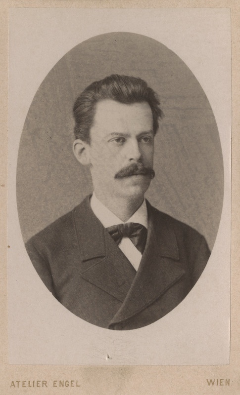 Korporatsiooni "Livonia" vilistlane Johannes Girgensohn, portreefoto