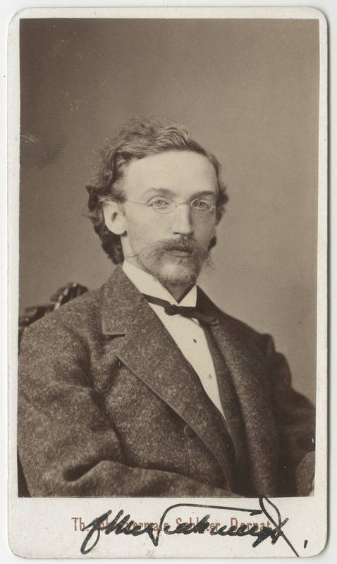 Korporatsiooni "Livonia" vilistlane Ernst von Mensenkampff, portreefoto