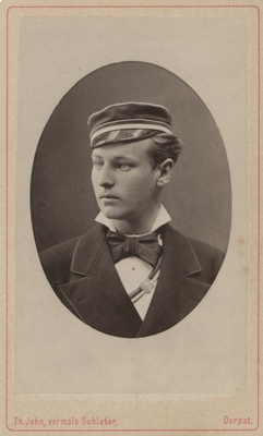 Korporatsiooni "Livonia" liige Wilhelm Stael von Holstein, portreefoto  duplicate photo