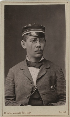 Korporatsiooni "Livonia" liige Heinrich Maurach, portreefoto  duplicate photo