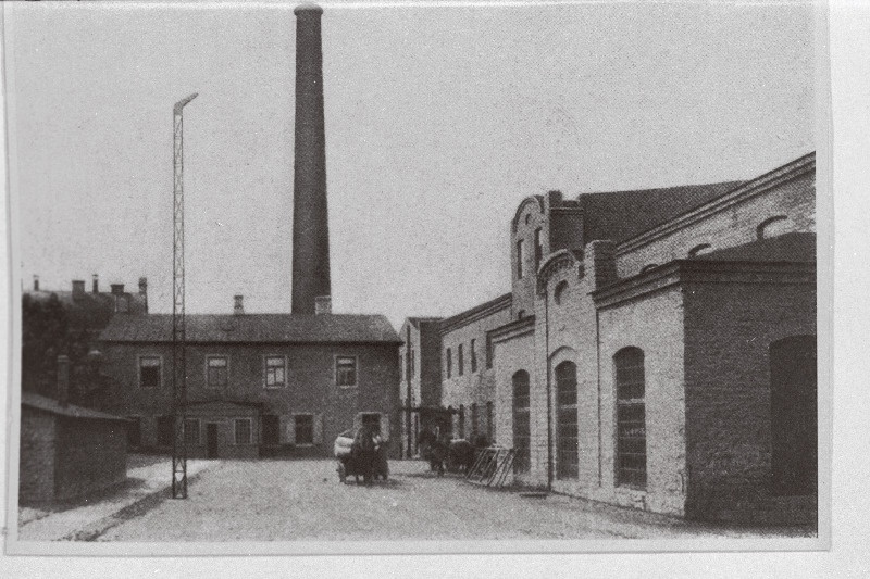 Ernst Osse ja Ko Tallinna Tselluloosi ja Paberivabriku välisvaade.