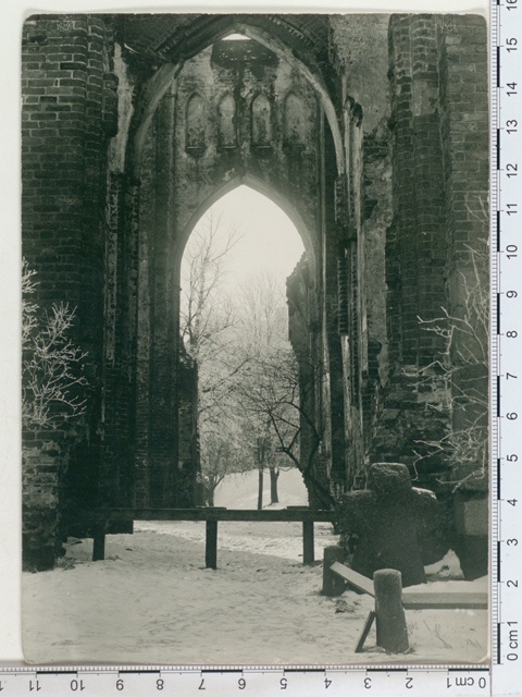 Tartu, Toomkirik ruins 1913