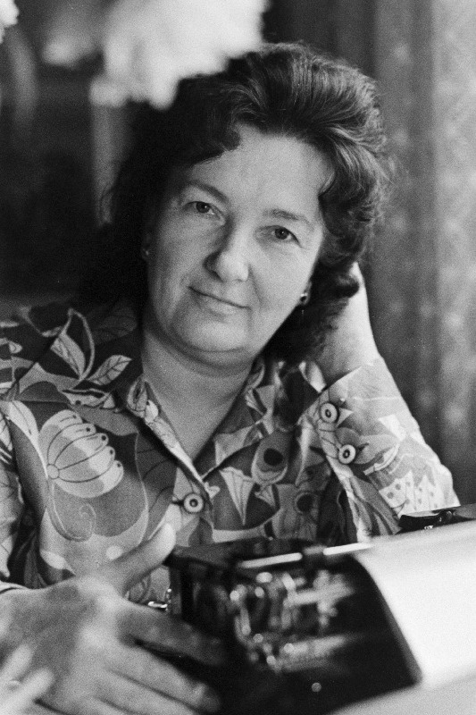 Kirjanik Silvia Truu.