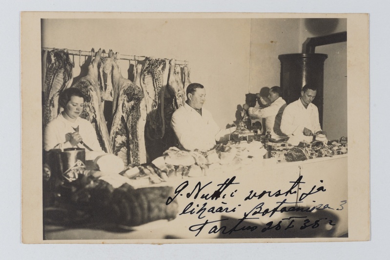 G. Nutti vorsti- ja lihaäri Tartus