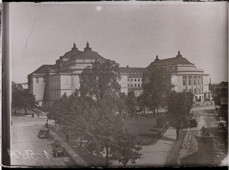 Vaade Estonia teatrile.