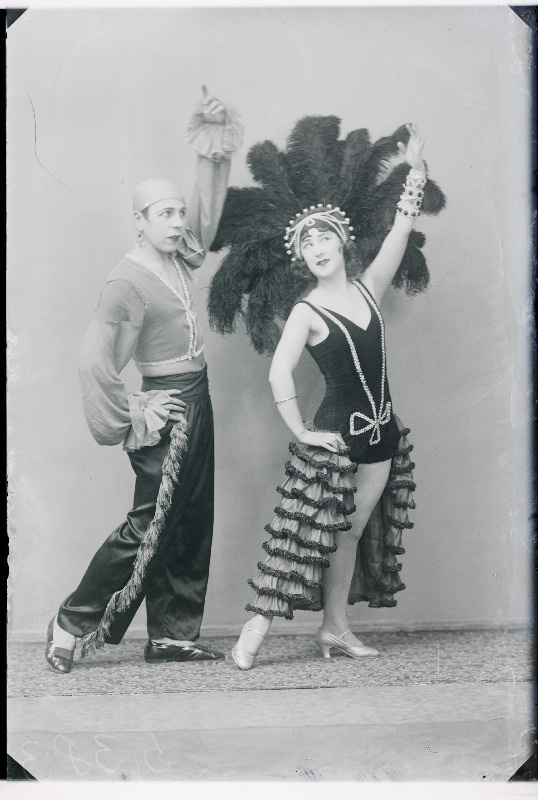 Tantsijad Gloria de Kollani ja Roman Ramiro esinemas.