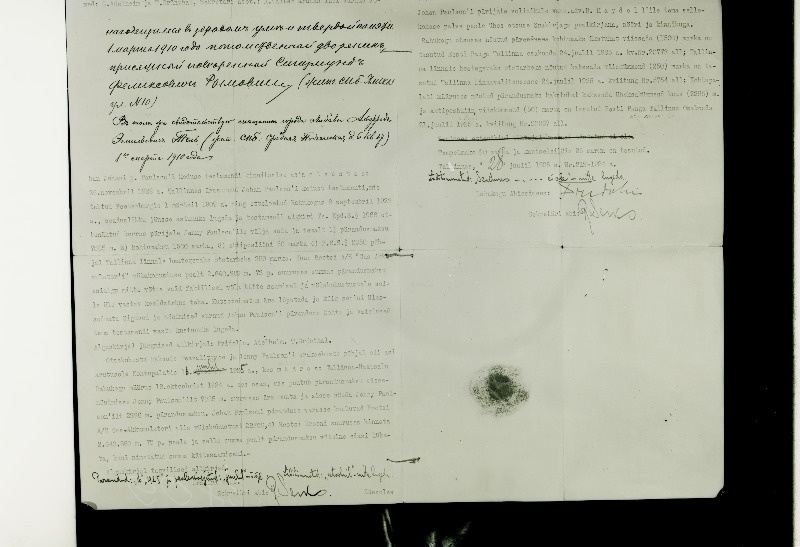 Johan Paulsoni testament.