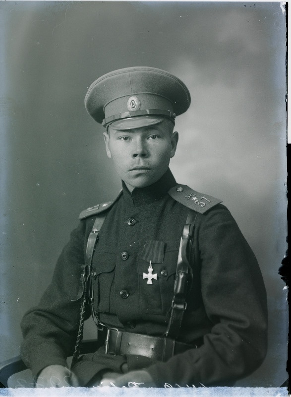 Tsaariarmee sõjaväelane Konstantin Verner Koljo.