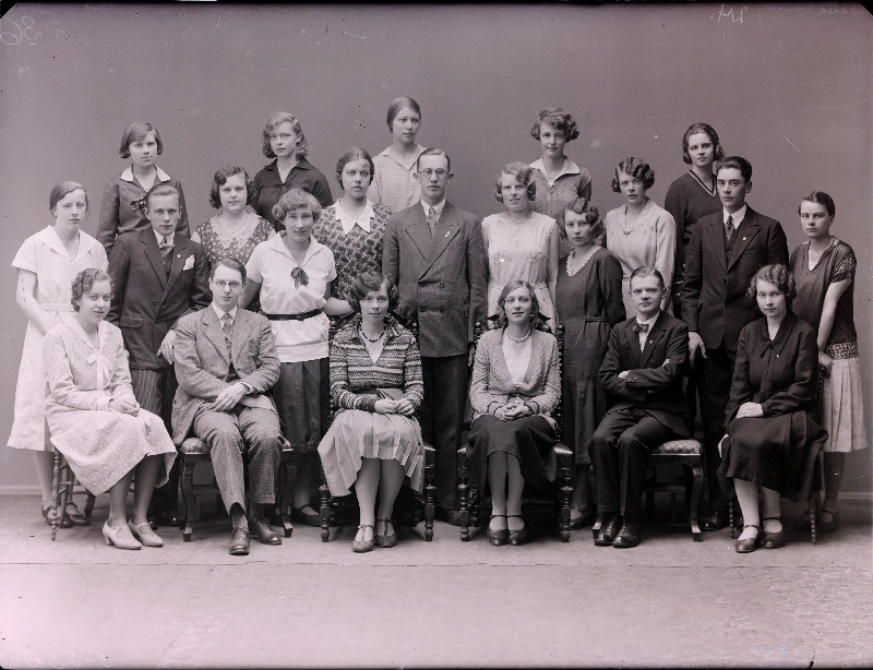 Saksa seminari õpilasi.