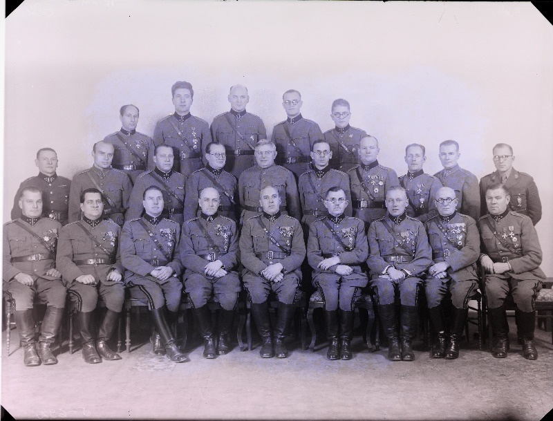 Kaitseliidu Kalevi malevkonna pealikute kogu.