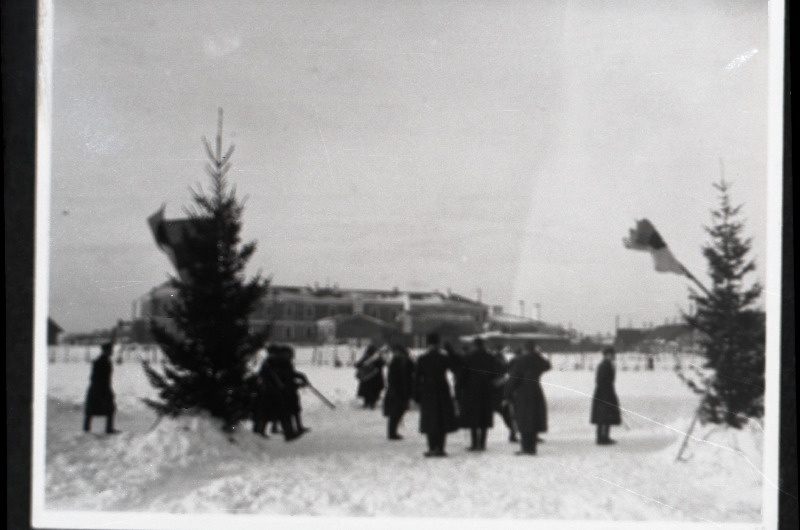 Eesti Vabariigi Scoutspataljoni 13. aastapäeva paraad.