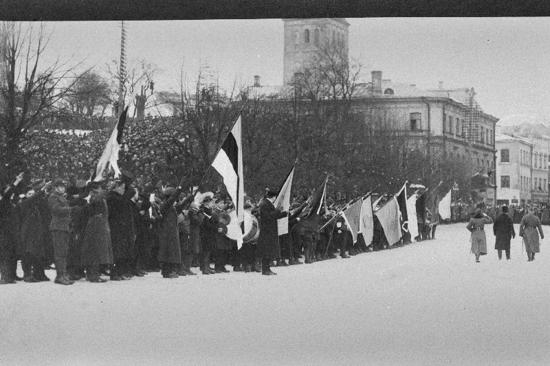 Vabariigi IV aastapäeva paraad.