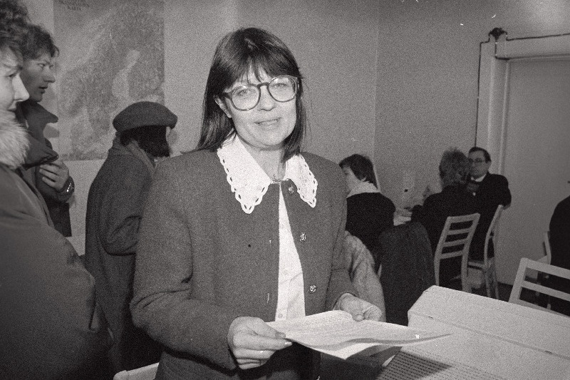 Raamatupidamise Toimkonna esinaine Rita Illison.