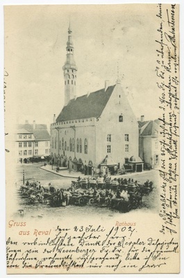 Tallinn. Raekoda.  duplicate photo