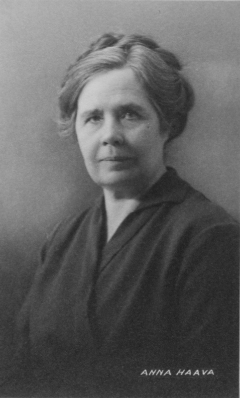 Anna Haava - Eesti luuletaja.