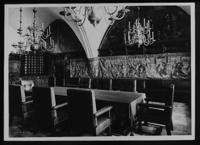 Tallinna Raekoja sisevaade.