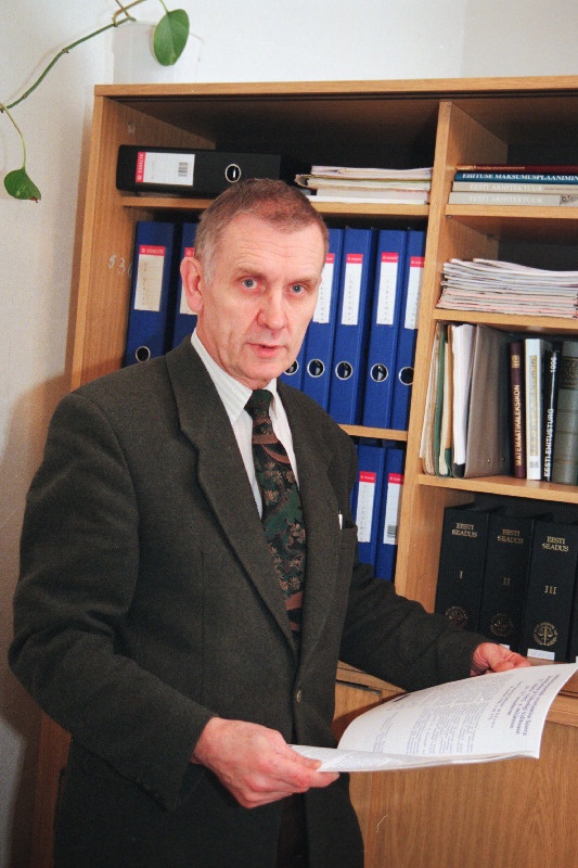 Riikliku hooneregistri talituse juhataja Ülo Eesmets.